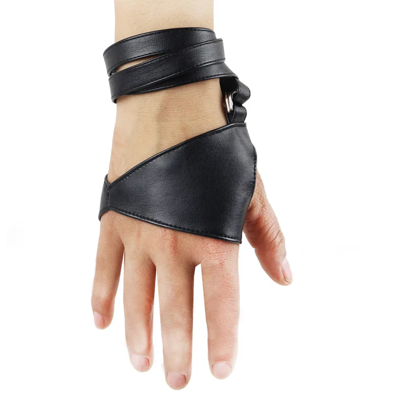 Show Half Finger Leather Gloves Dance Leather U Faux Leather Women's Leather Spring/Summer Night Bundle Shop Show Lady, Ga