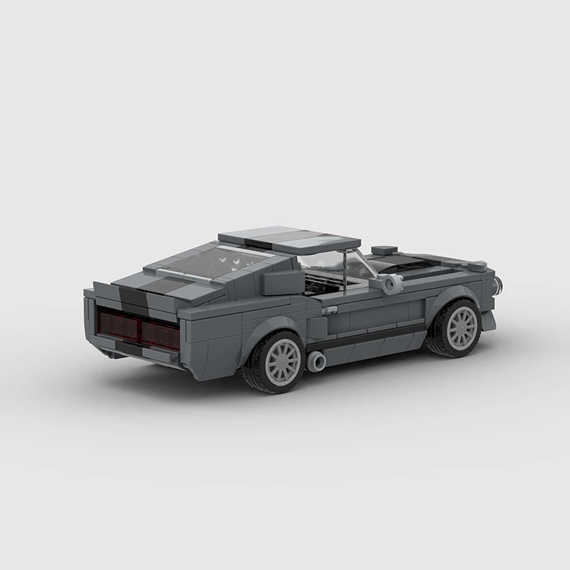 Classic Racing Car Model Assembly Toy Set, Suitable as a Gift for Parent-Child Interaction and a Home Decoration Item
