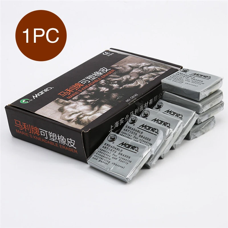 Maries pittura plasticità gomma gomma morbida Wipe highlight gomma impastata per disegno artistico Design schizzo plastilina cancelleria