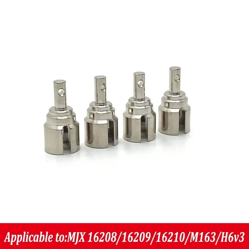 MJX Hyper Go 16208 16209 16210 sin escobillas 4WD 1:16RC modificación y actualización de coche Kit de Metal de aluminio piezas de engranaje de eje de transmisión