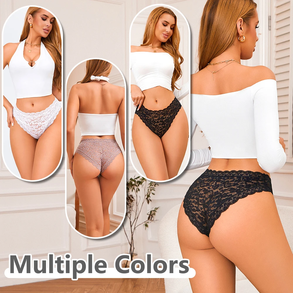 Thumbnail 4 - #19 Latest Womens Lace Trim Comfort Panties Updates