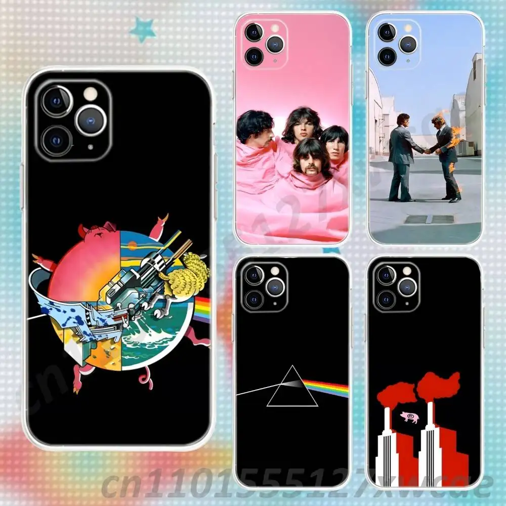 P-Pink F-Floyd-es Wish You Were Here Phone Case For iPhone 17,16e,16,15,14,13,12,11 Mini Pro Max X,XR,XSMAX 8,7 Plus Transparent