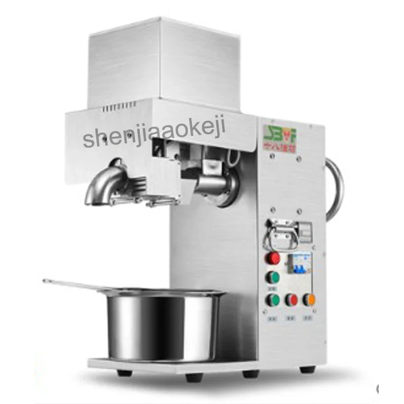 ماكينة ضغط الزيت التجارية من الفولاذ المقاوم للصدأ 220 فولت ماكينة ضغط الزيت للسمسم/بذور البطيخ/بذور الراب/الجوز ماكينة ضغط زيت الفول السوداني #2