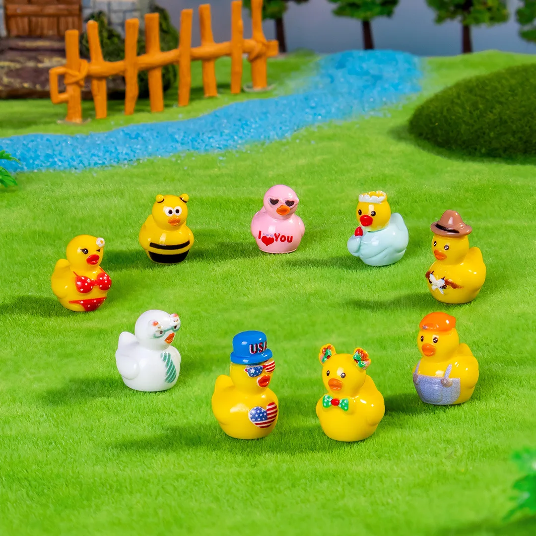 Creative Mini Yellow Duck, Suitable for Various Scenes, Micro Landscape Decoration