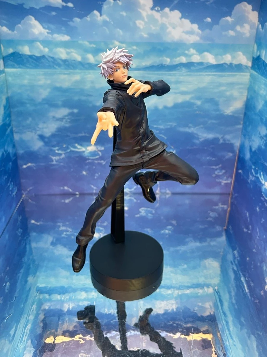 Banpresto Jujutsu Kaisen Anime Figurines Maximatic Satoru Gojo PVC Action Figures 250mm Figurals Collectible Model Toys