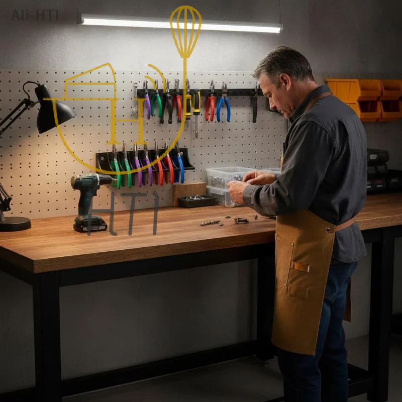 1 Set 8-Slot Wall-Mounted Pliers Organizer Tool Rack Hanger Heavy-duty Tool Rack And Screws For Workshop Small Parts Organizer