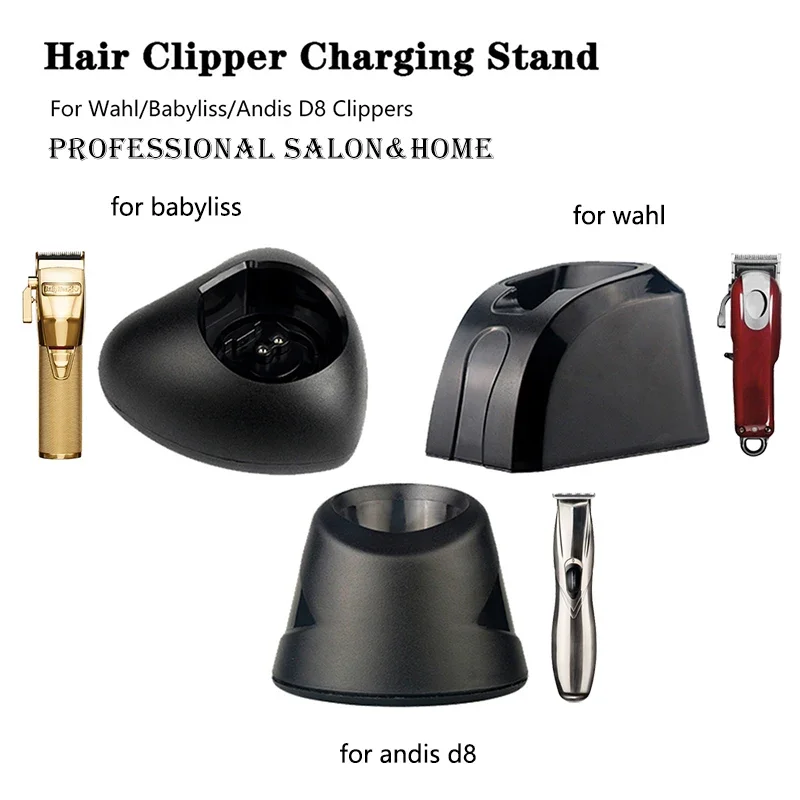 

Professional Hair Clipper Charging Dock For Wahl/Andis D8/Babyliss Barber Electric Trimmer Charging Stand Fast Charging Machine