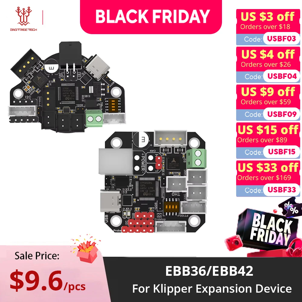 yZ[zBigtreetech EBB36 btt EBB42 canA_v^{[hvoron canbus 3Dv^accessorie klipper hotend Ender3AbvO[htCsht{[h
