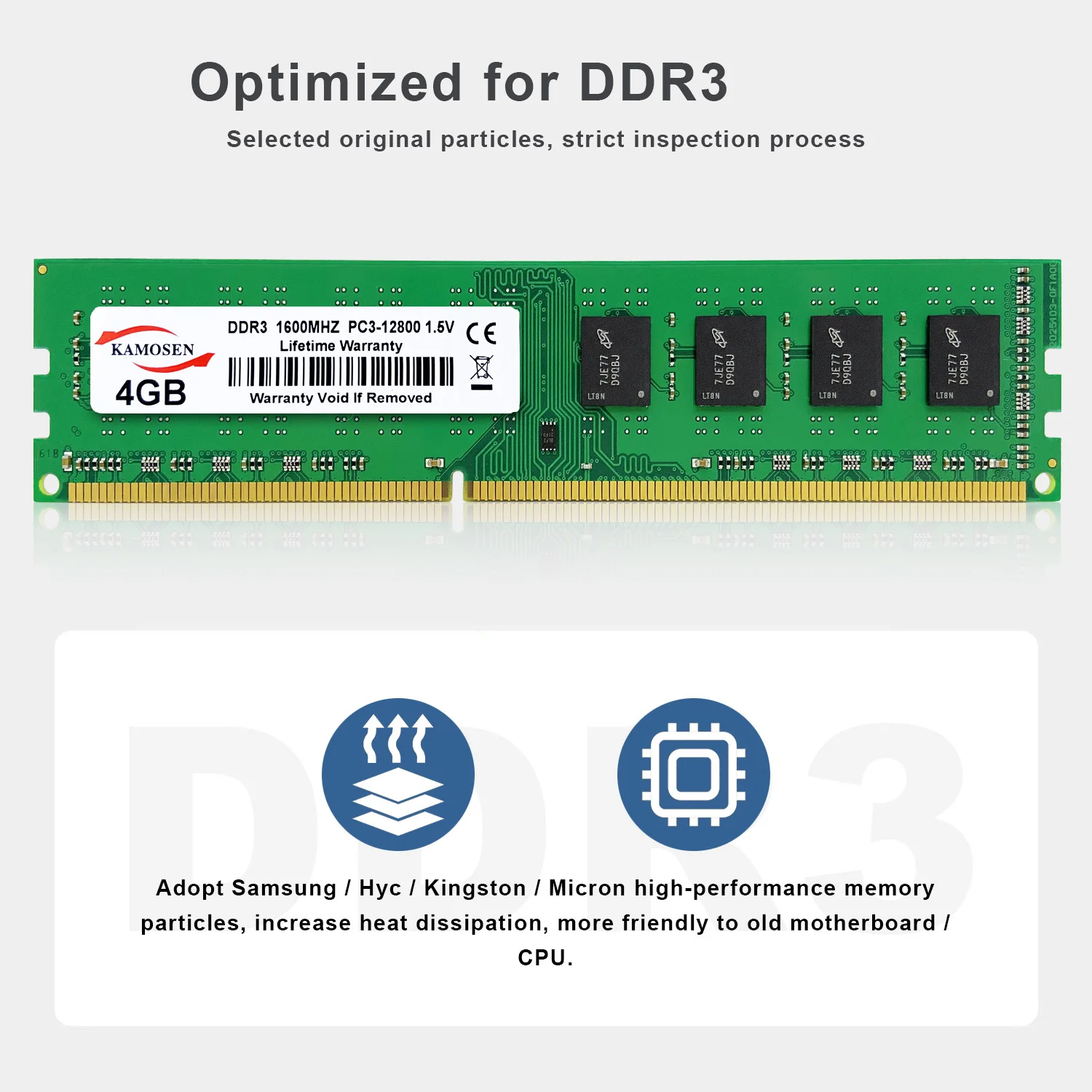 DDR2 DDR3 DDR4 2GB 4GB 8GB 16GB Desktop Memoria Ram PC3 1333