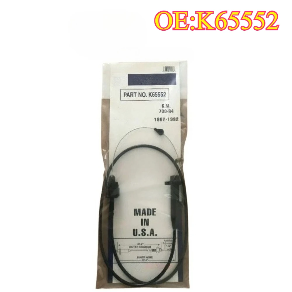 

High quality New For K65552 New TV Detent Kickdown KD Cable 1981-1990 Fits GM