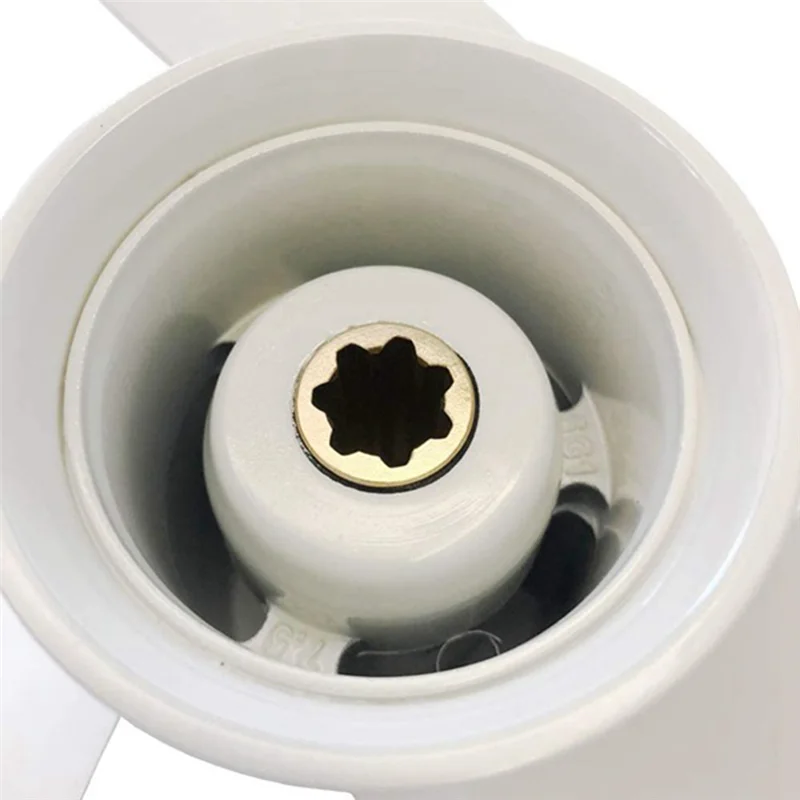 

Белый пропеллер для Yamaha 6Hp 8 1/2 X7 1/2 винт лодочного двигателя часть морского двигателя 7 Spline 6G1-45943-00-El