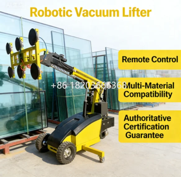 

YG Customized 800kg Vacuum Lifter For Handling And Processing Heavy And Large Glass Glazing Tools Versatile For Displaying Glass