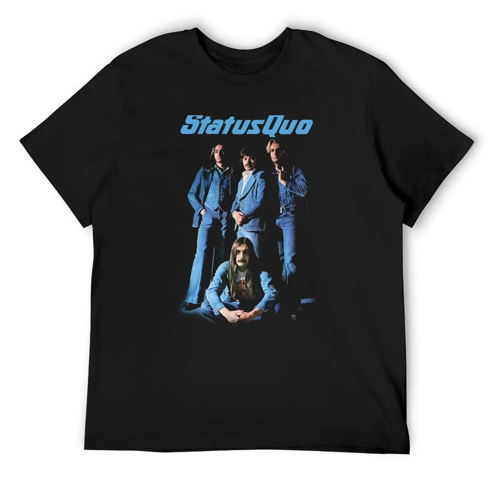 

Status Quo T-Shirt for a boy customs man clothes cute tops luxury clothes men