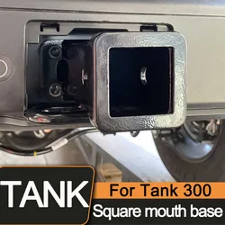 For Tank 300  Trailer Hook Modified Off-road Vehicle Square Mouth Base U-shaped Trailer Arm Collision Hook Special Accessory