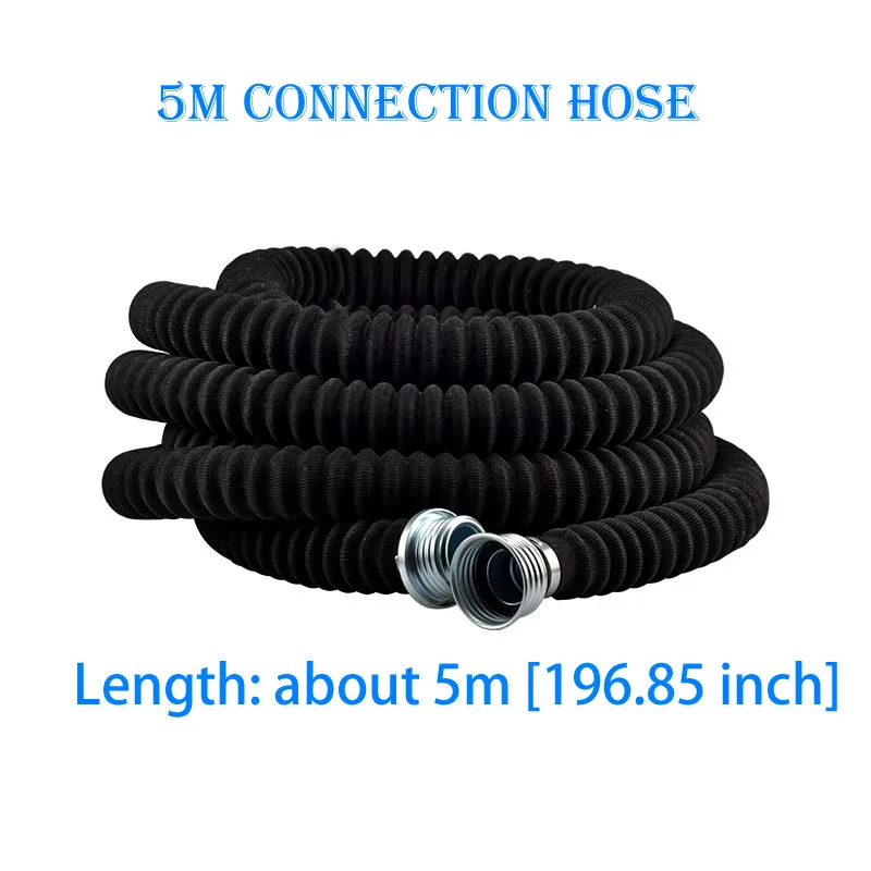 0.5 m/1 m 40mm Rubber Gegolfde Buis Gas Stofmasker Filter Aansluitleiding RD40 Interface Snorkel Slijtvaste ademhalingsbuis - afbeelding 1
