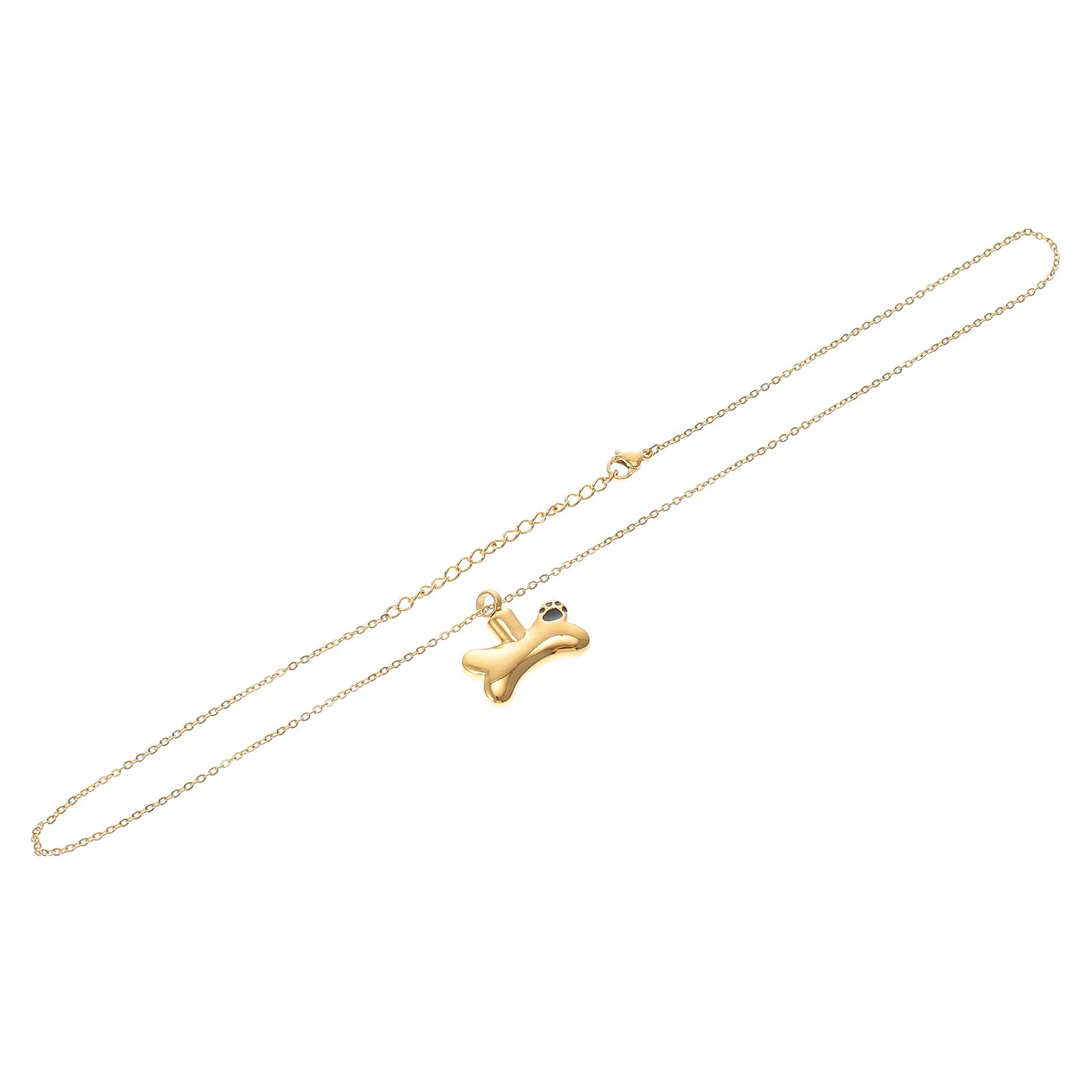 

Элегантный кулон-урна из высококачественной титановой стали для праха питомца, мемориальный аксессуар для хранения парфюма