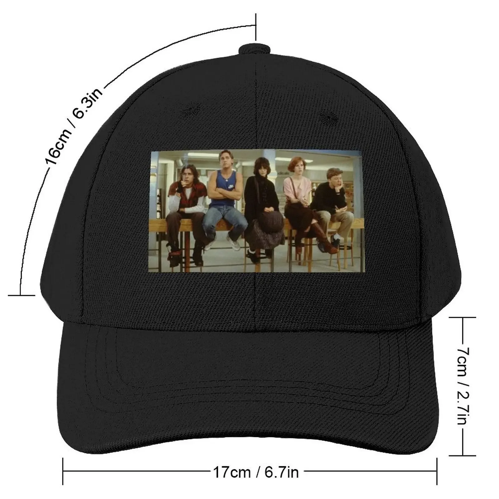 breakfast club Baseball Cap Luxury Cap Hat Baseball Cap Women's Golf Wear Men's