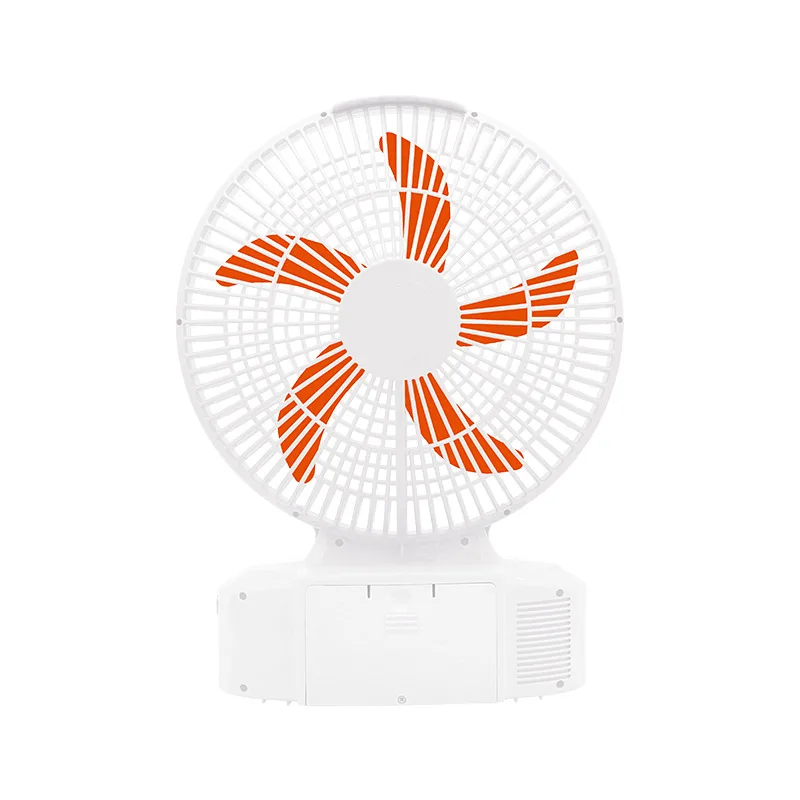 12‑Inch Multifunctional Solar Charging Table Fan Household AC DC Fan Bluetooth Emergency Speaker USB Output