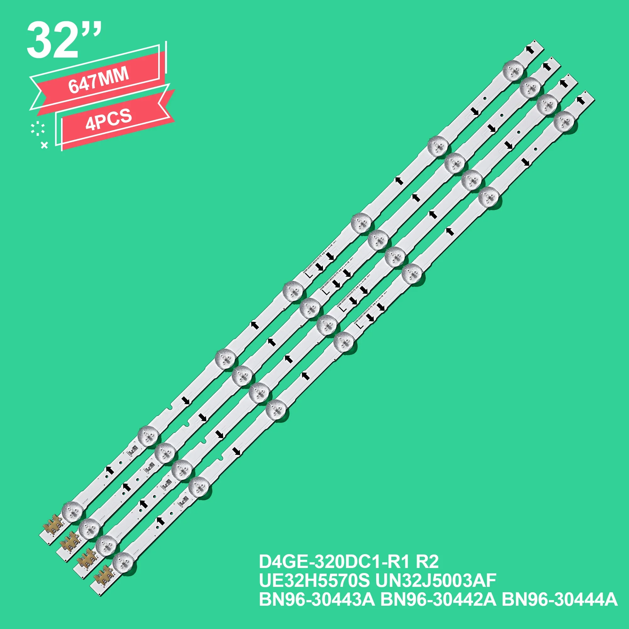 

LED backlight strip 7LED for LT32E310 UE32J5500 2014SVS32FHD 3228 LM41-00041K UA32H5500AJ UA32H4000AW CY-GJ032BGLVXH