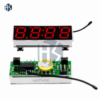 RX8025T 3-in-1 LED Display Module - Digital Clock/Thermometer/Voltmeter (5-30V DC) for Arduino