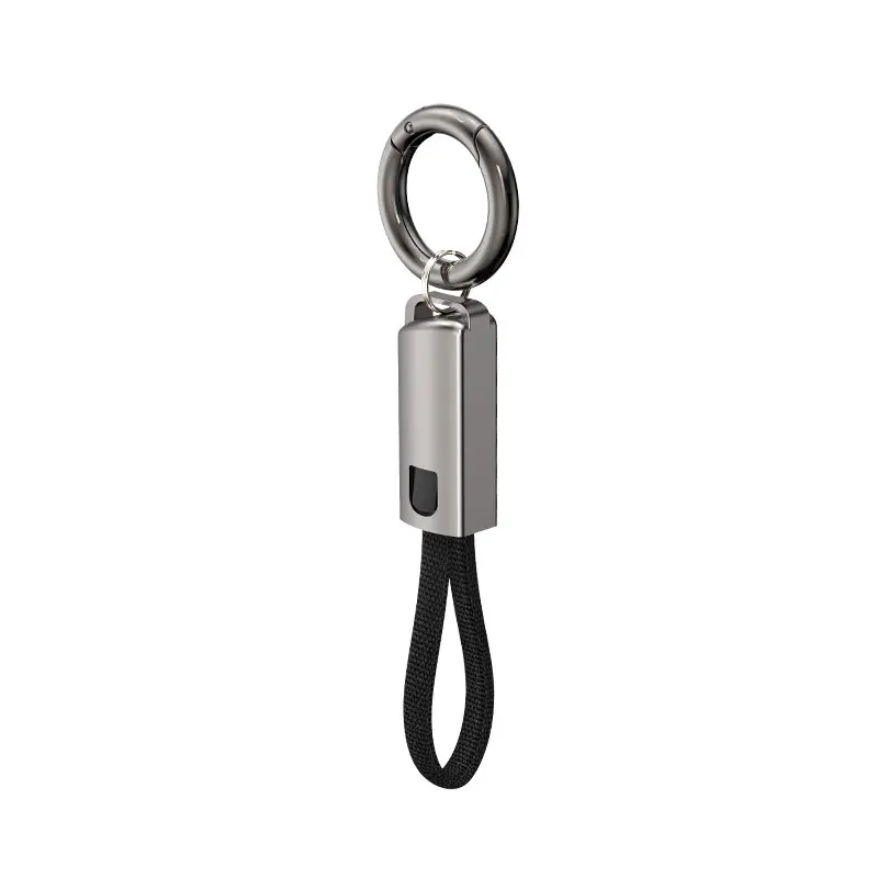 Zinc Alloy Portable Key Chain Data Cable PD60W USB-C To Type-C Charge Connection Cord Line For Xiaomi Huawei Samsung TXTB1 image 6