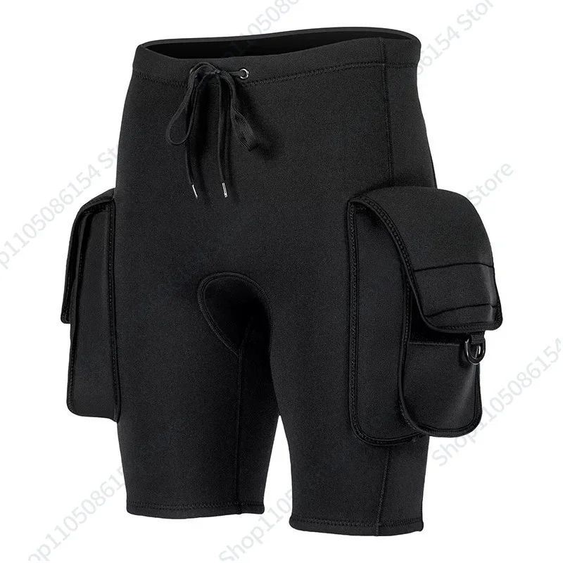 

3Mm versatile diving shorts, technical diving, large pockets, thick thermal diving pants equipment