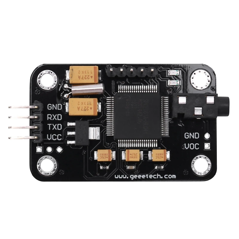 HFES Voice Recognition Module With Microphone Dupont Speech Recognition Voice Control Board For Arduino Compatible