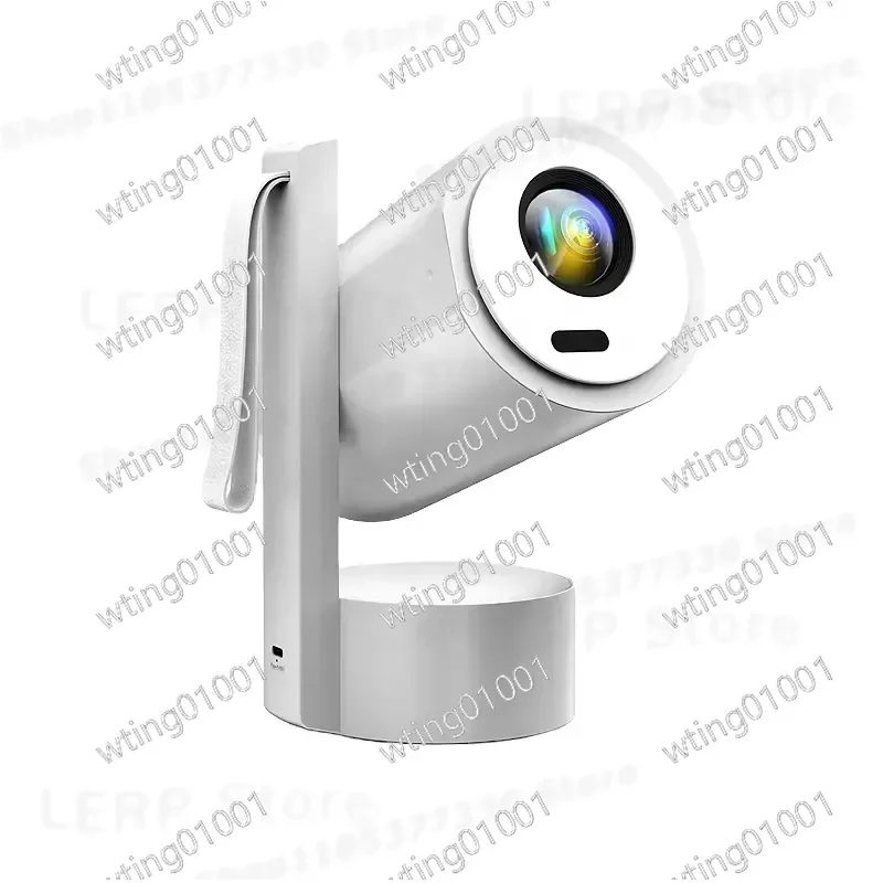 for R3P Mini Projector 1080P HD WiFi 6 Wireless Home Cinema with 15000mAh Battery Portable LED Video Beamer 3D Surround Sound