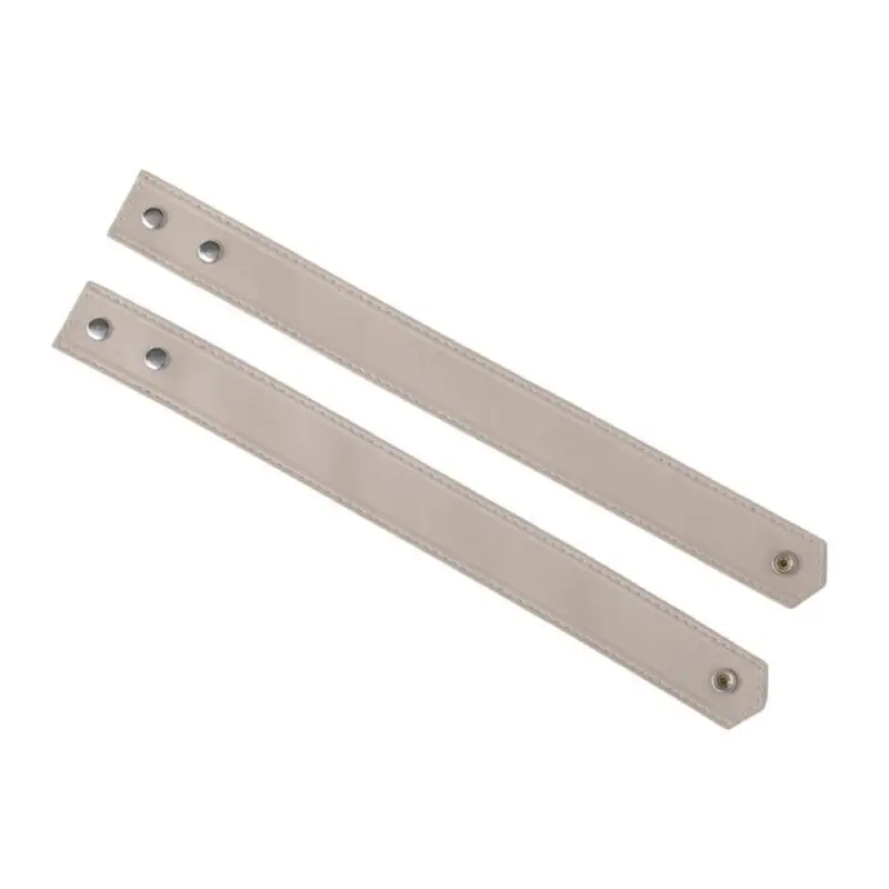 652F 2 الكثير مرونة عالية سوار خمر سوار رسغ من الجلد واسعة سحر أساور زي الملحقات #4