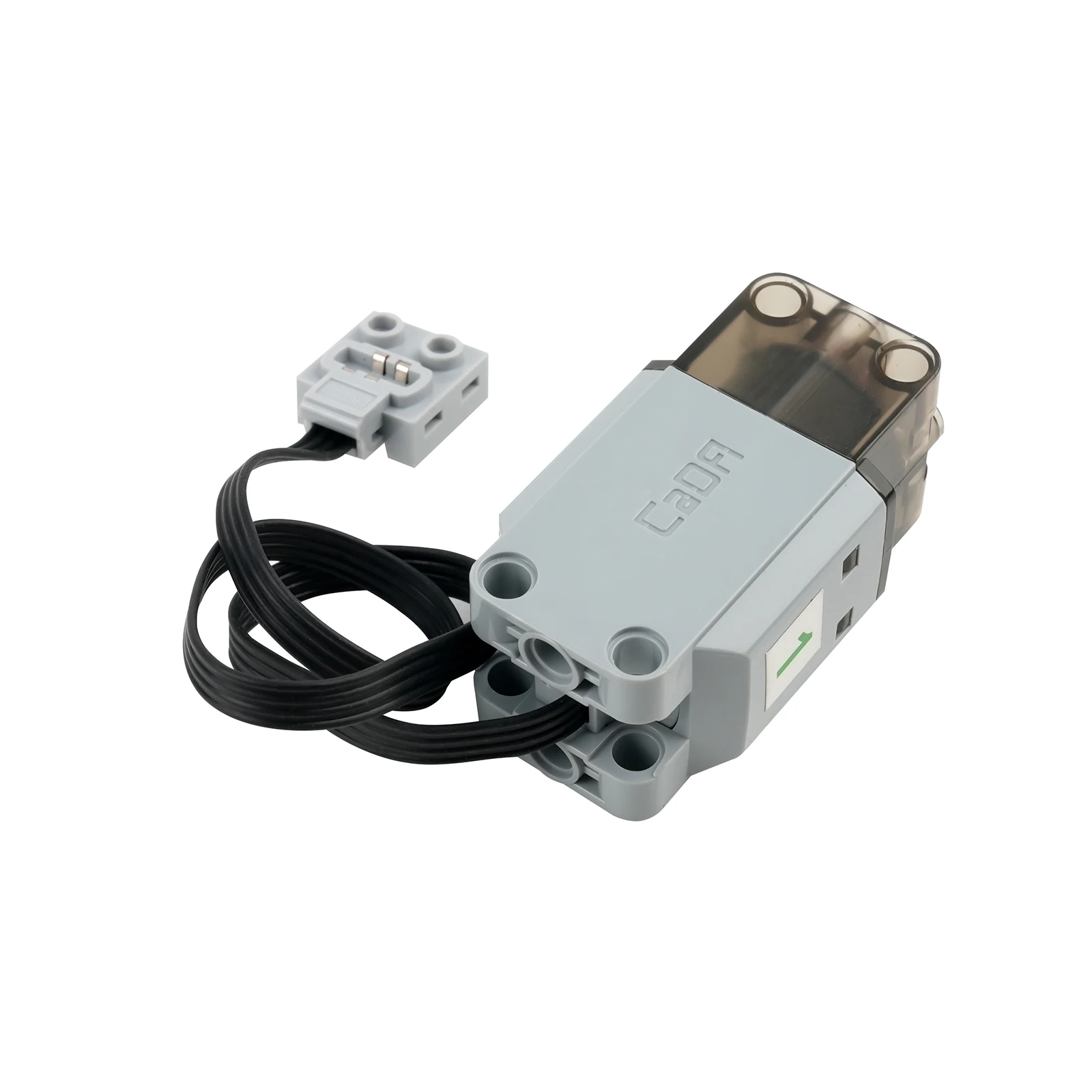 CaDA-Motor L de alto par para Legoeds, funciones de potencia MOC, bloques de construcción, actualización mecánica, ladrillos DIY compatibles con técnicos