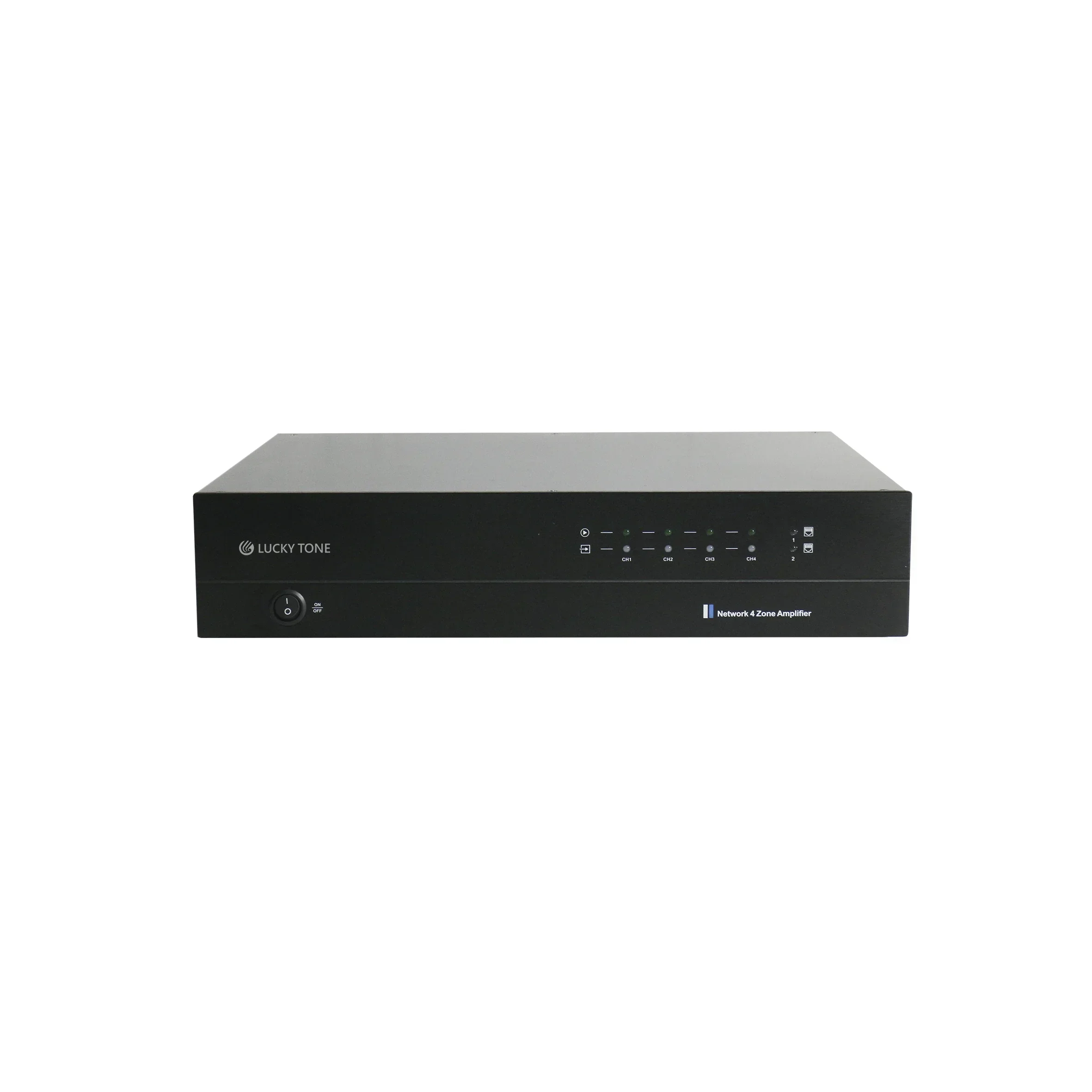M Professional 4 Zone Network Multiroom Audio Amplifier 8*50W 2U 8 Channel Amplifier with Usb/Nternet Radio/Fiber Optic