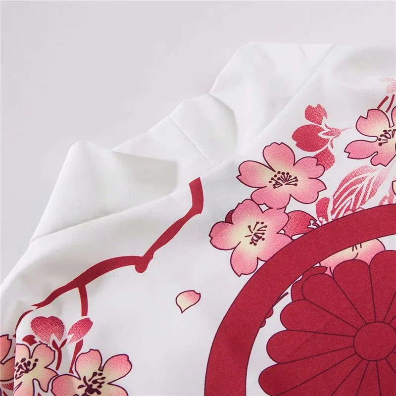 Yukata Haori Japanese Carp Kimono Cardigan Women Men Samurai Costume Jacket Mens Shirt Yukata Haori Traditional Asia Clothing