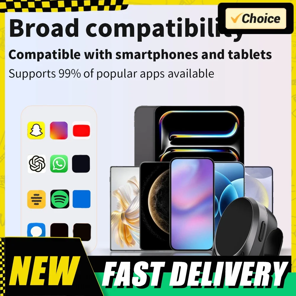 Bluetooth-compatible 5.3 Finger Ring Mouse Wireless Page Turner Phone Scrolling Ring Remote Control for Phone Tablet Camera