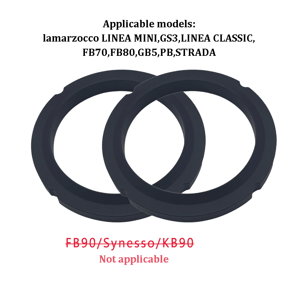 Gasket Coffee Machine Steam Ring Durable 58mm Replacement Part Silicone Seal For Lamarzocco Linea Mini,GS3,FB70,FB80,GB5,PB