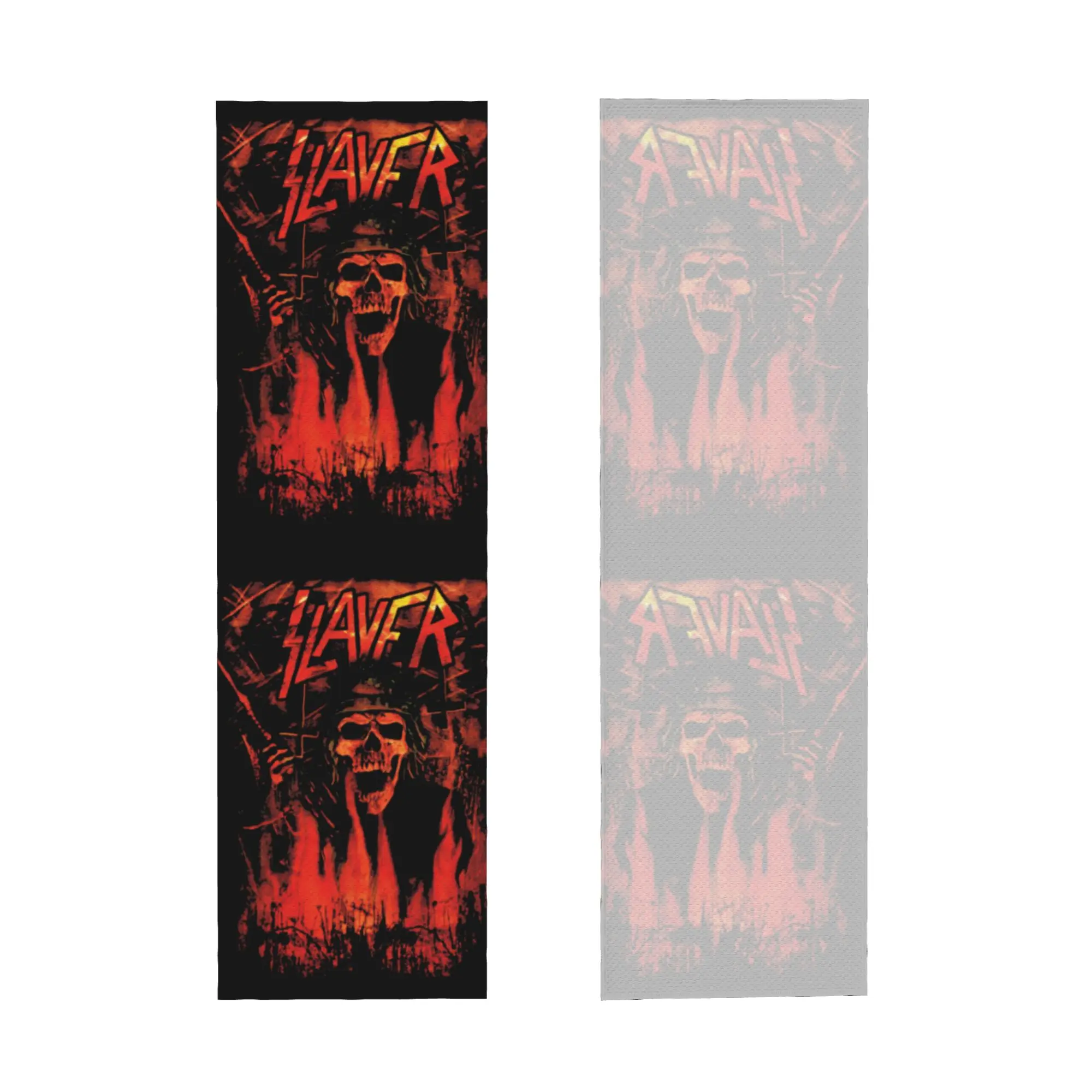 Cold Exercise Towel Slayers Thrash Metal Band Beach Sports Yoga Towel Swimming Camping Towel Refreshing Sports Scarf Face Towels
