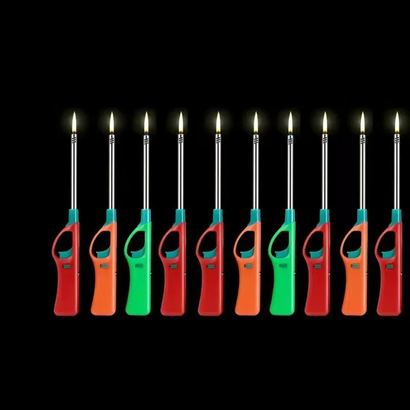 

Metal Flame-breathing Gas Stove Igniter Extended Pulse Lighter for Home Kitchen Outdoor Barbecue And Camping Fire-starting Tool