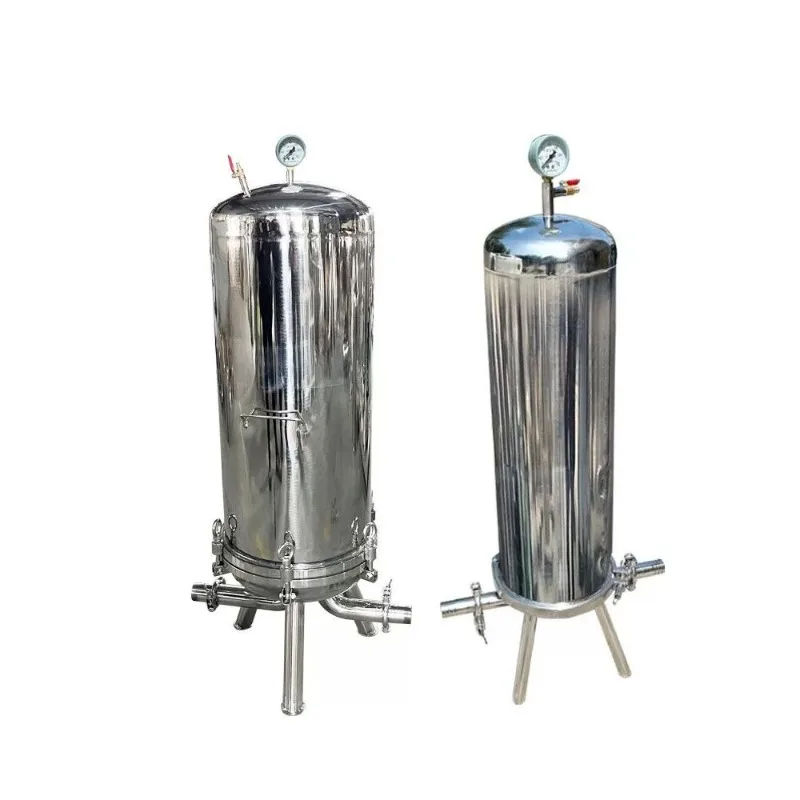 Stainless steel filter Baijiu filter Cylinder activated carbon filter