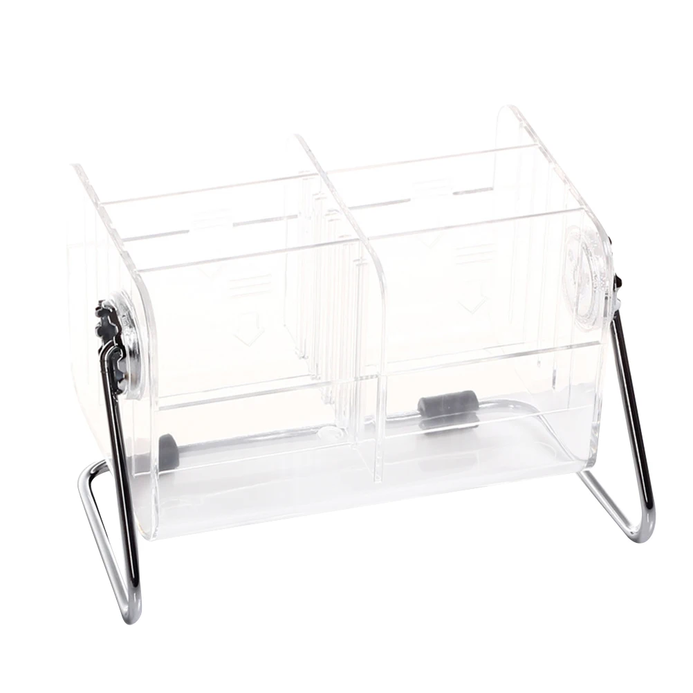 

6 Grids Acrylic Remote Controller Organizer Transparent Phone Holder Storage Box Waterproof Container For