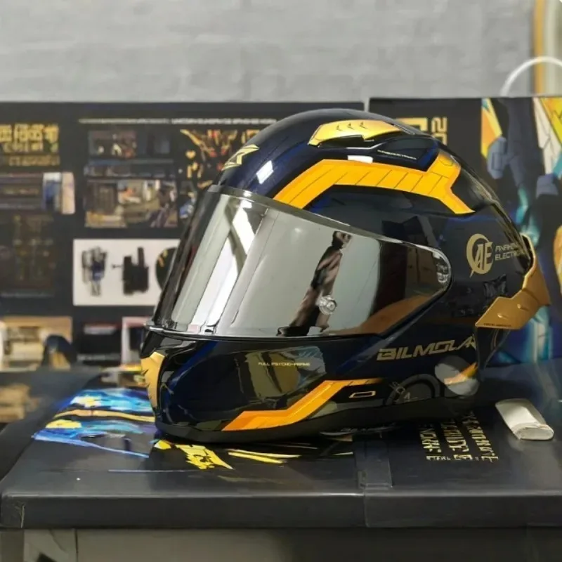 BILMOLA Moto Helmet Unisex Racing Locomotive Full Helmet Street Car Four Season Motobike Racing Helmet Casco De Motocicleta