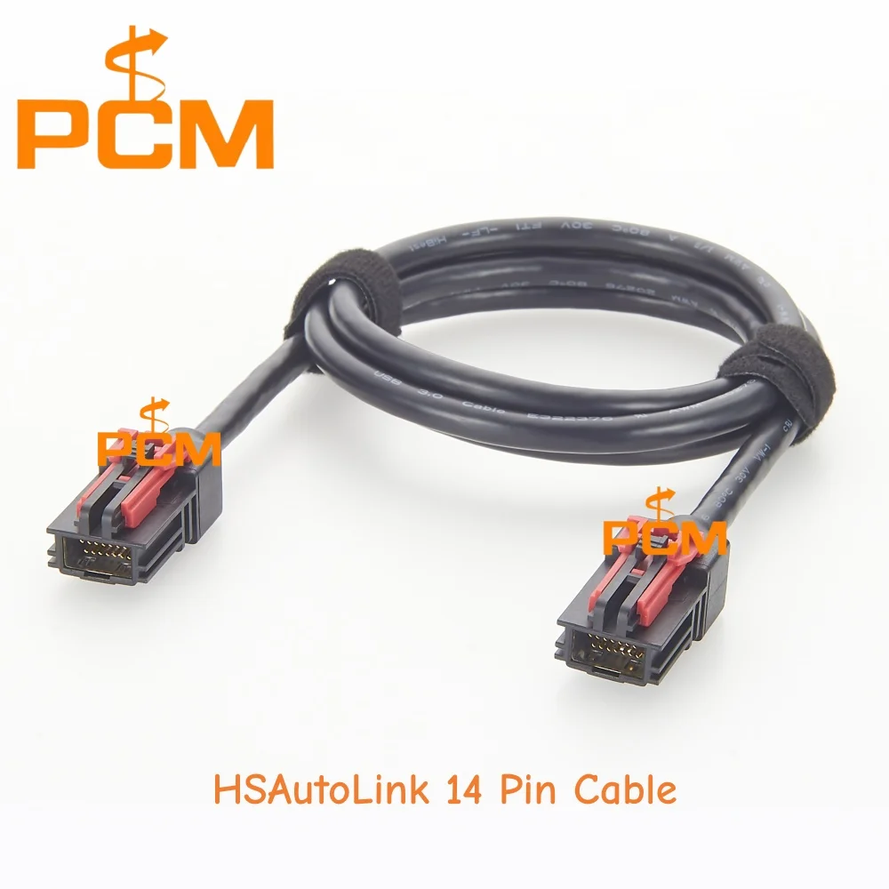 HSAutoLink 14 Pin Off The Shelf OTS Cable Automotive Connector for Vehicle Electronics System Compatible with Molex 111146-94370