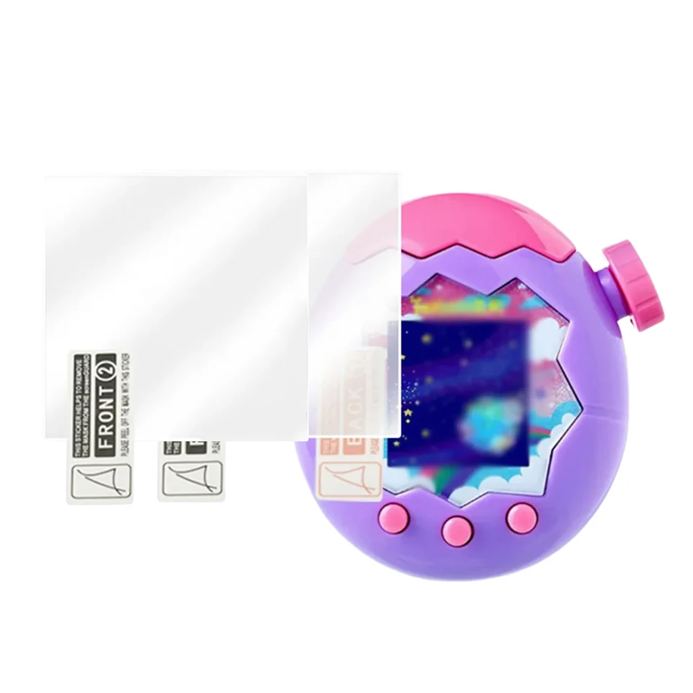 For Tamagotchi Paradise HD Clear Film Screen Protector Anti-Scratch Full Coverage Square Screen Protective Cover Game Accessory