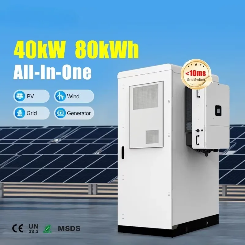 80KWh 100kWH 112KWH HV LiFePO4 Solar All in One C & I Energy Storage Cabinet IP54