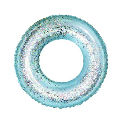 

Custom 120cm PVC Swimming Ring Shiny Water Toys for Adultspromote sales