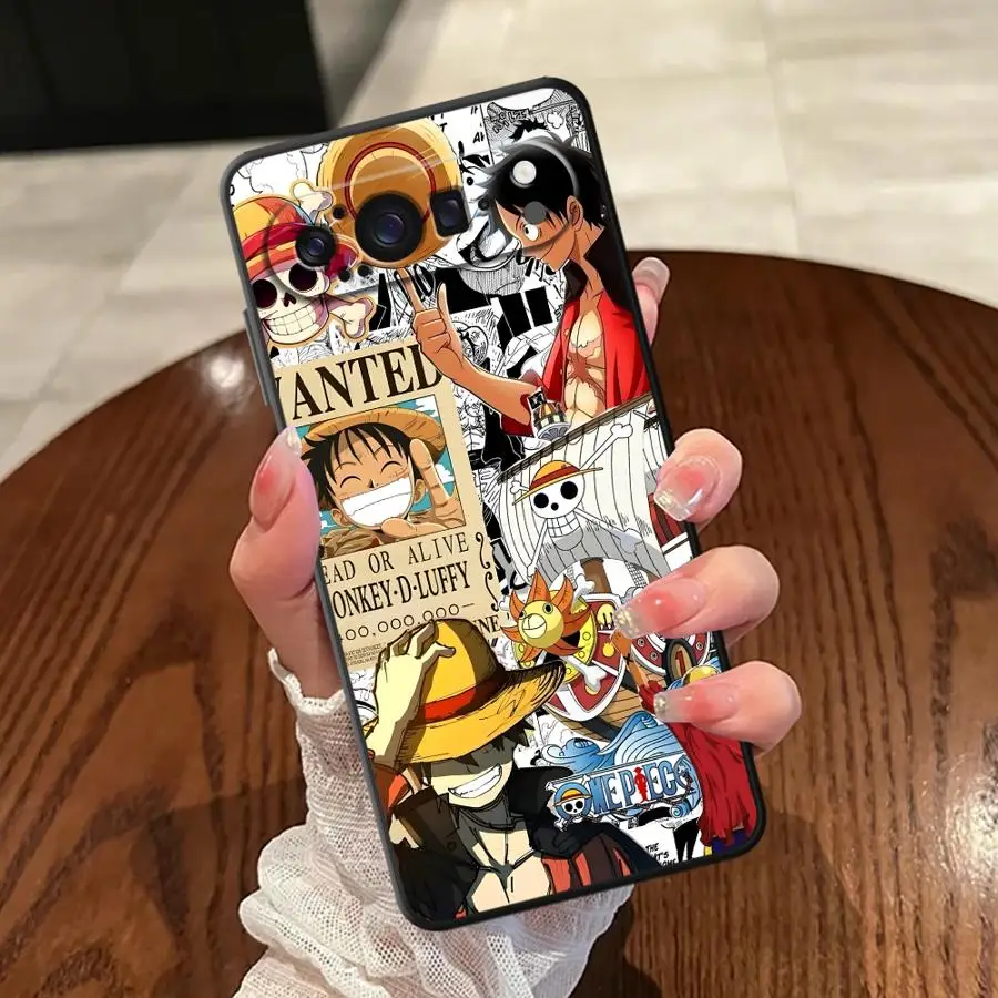 حافظة هاتف لهاتف جوجل بيكسل 7 برو 9a 7a 6 Pro 8 Pro 6a 9 Pro XL 8a غطاء ناعم قطعة واحدة كابتن لوفي