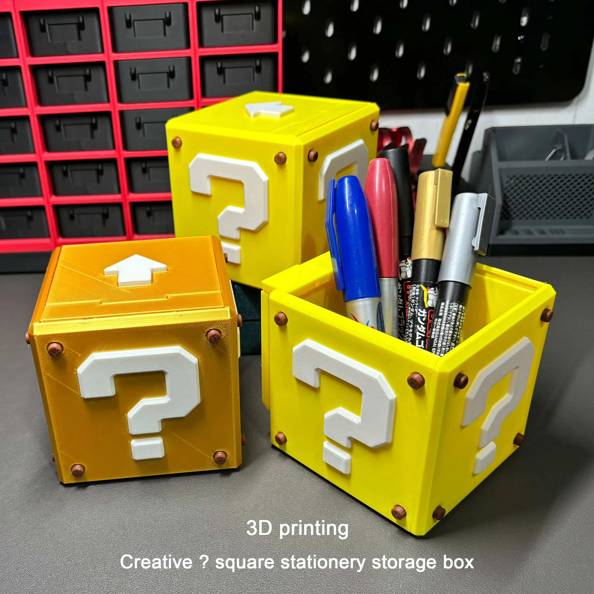 3D Printing Questions - حامل أقلام ثلاثي الأبعاد بتصميم إبداعي