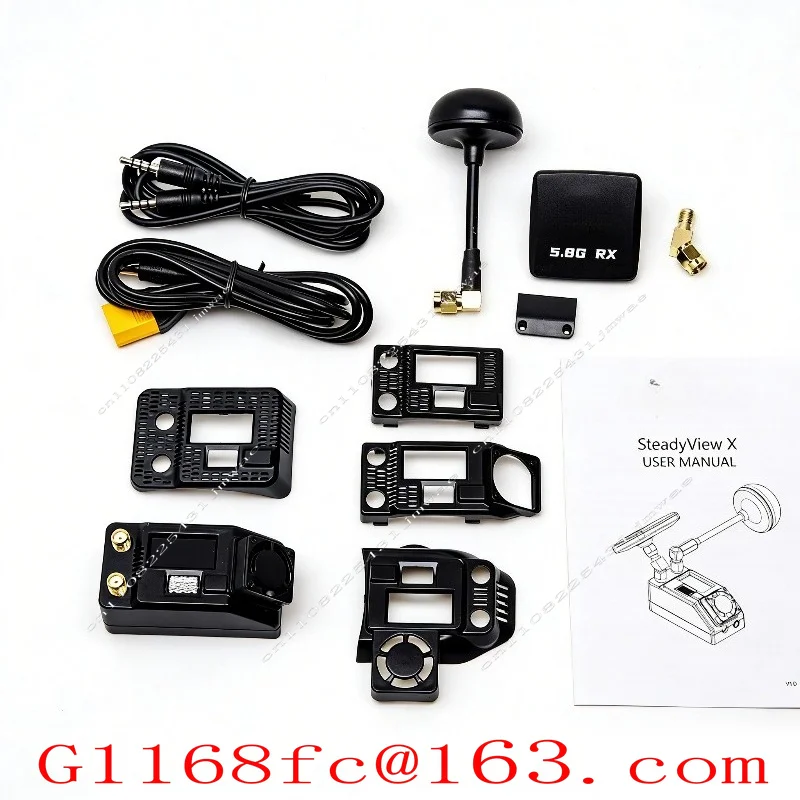 For VRX SteadyView X 4.9g/5g/5.8g/7.5g Fusion Analog Receiver V3.3