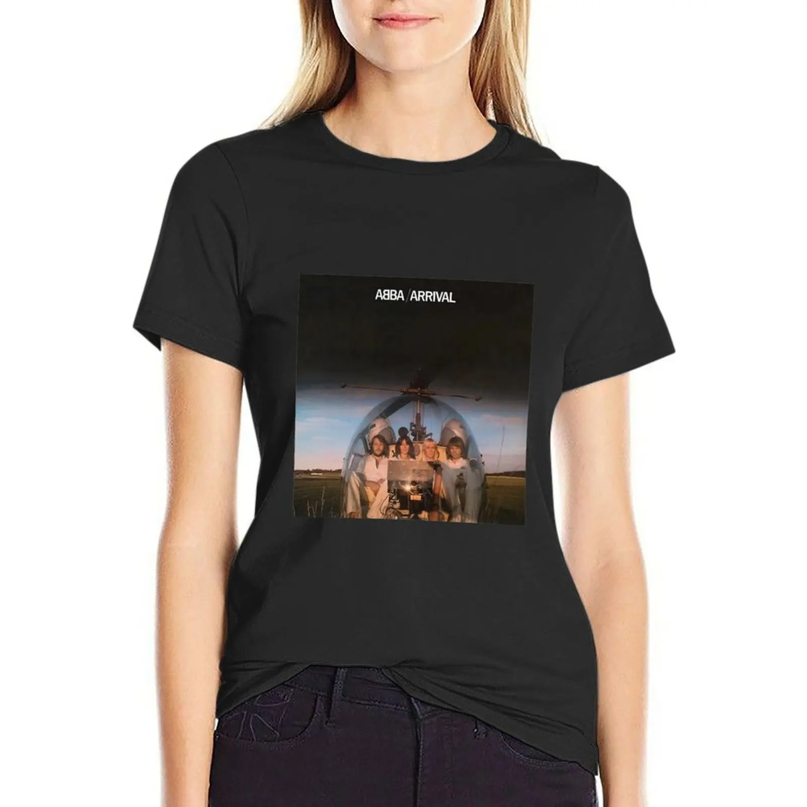 

Aesthetic Group Band Poster T-Shirt female tops graphics Women's clothing