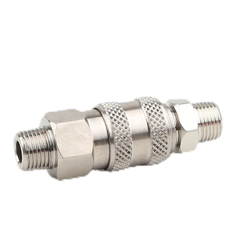 1PCS mini European Standard EU Type Pneumatic Fitting Quick Coupling Connector Coupler For Air Compressor SM PM SP PP SH PH SF