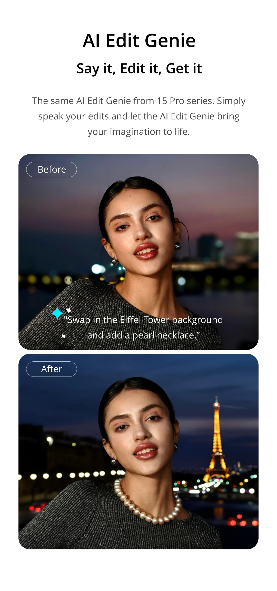 realme 15T 5G Smartphone NFC Dimensity 6400 Max Chipset Dual 50MP Cameras 6.57" 120Hz AMOLED Display 7000mAh Battery 60W Charge