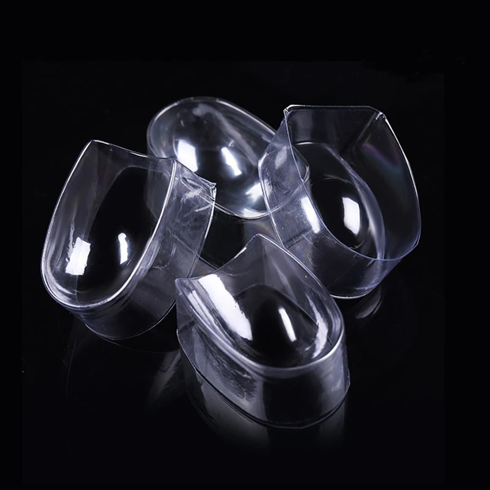 4-teiliges Tauchpulver-Box-Tablett, französisches Nagel-Set, Behälter, Werkzeuge, hochwertiger Kunststoff, ungiftig, leicht zu reinigen, langlebige Pulverposition